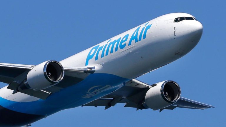 Amazon Unveil First Branded Cargo Aircraft