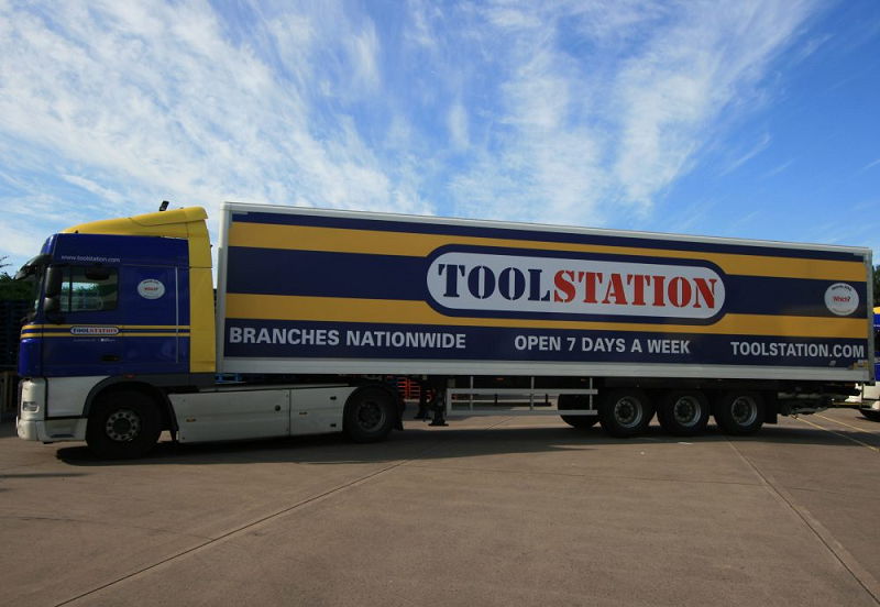 Toolstation Has Commissioned a New Livery for Their Fleet