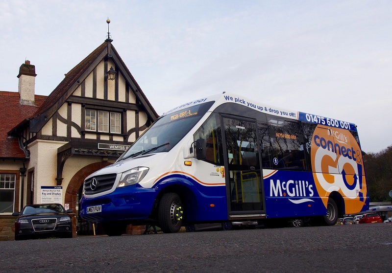 McGill's Launches new Demand Response Transport Service