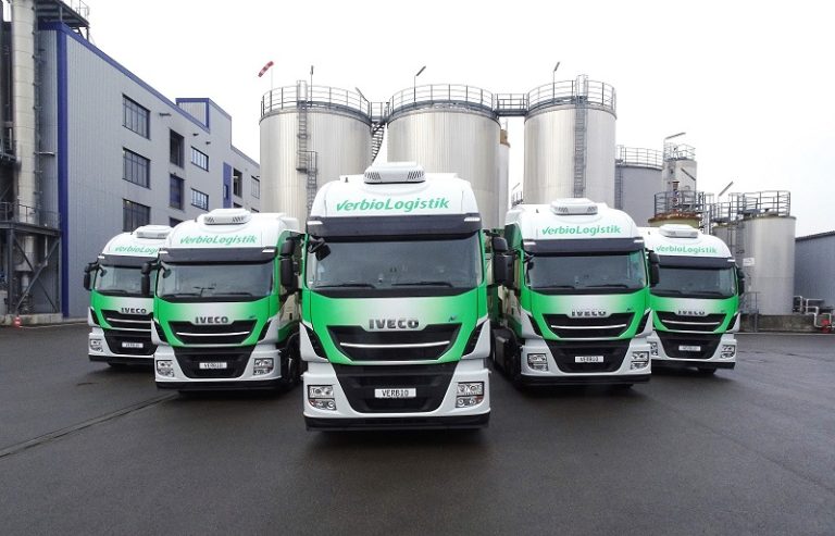 IVECO Supplies Five Stralis NPs to VERBIO Logistik