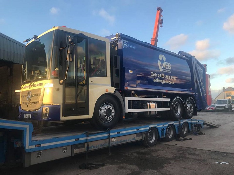 AE Burgess Purchases New Refuse Vehicle