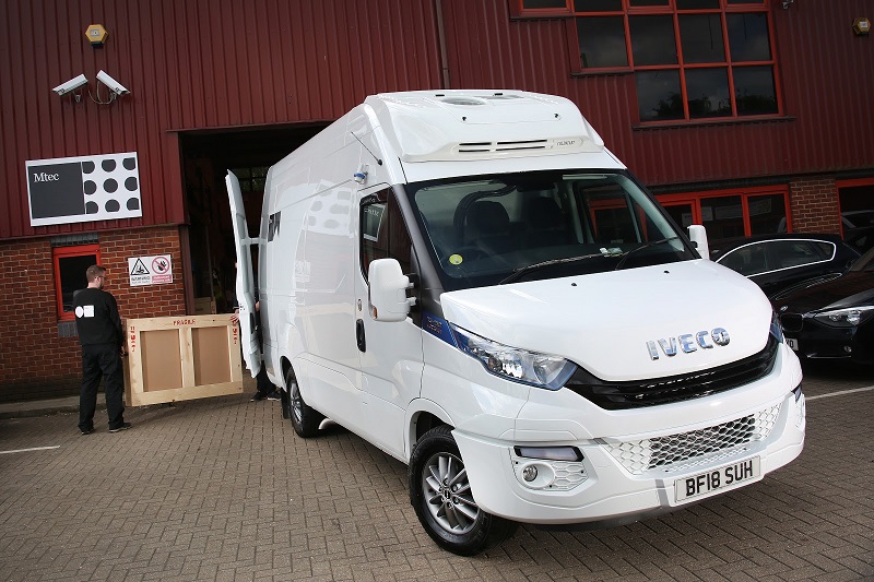 Mtec Owns IVECO's Daily Blue Power van