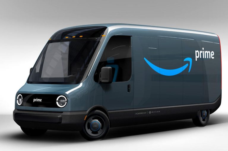 Amazon Orders Electric Vans from EV Start-Up