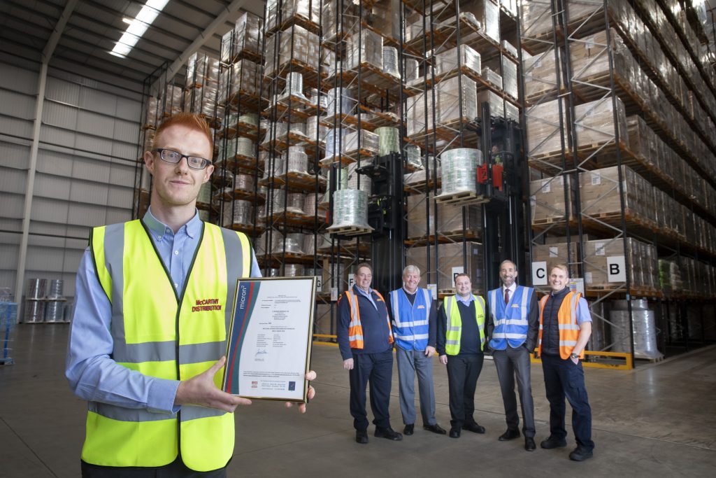 Top AA Storage and Distribution Grading for Wrexham Distribution Firm