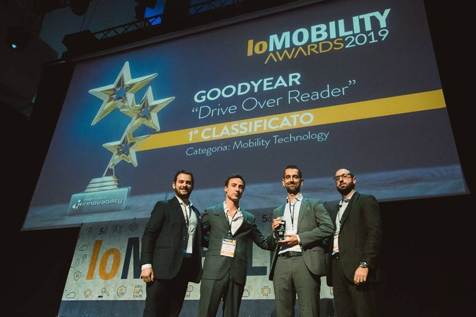 Goodyear Drive-Over-Reader Wins Third Innovation Award in One Year