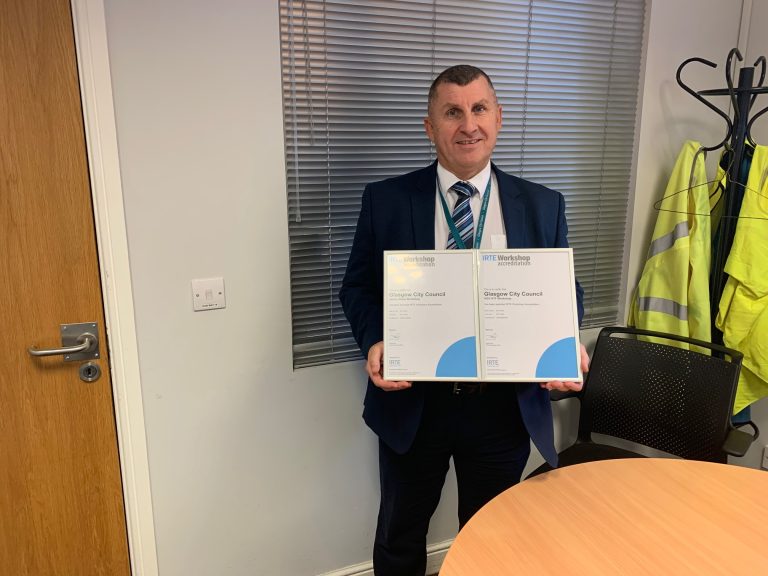 Glasgow City Council Achieves IRTE Accreditation in Local Authority First