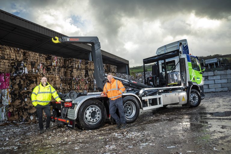 Sonoco Recycling Invests in Three New Hiab MULTILIFTs