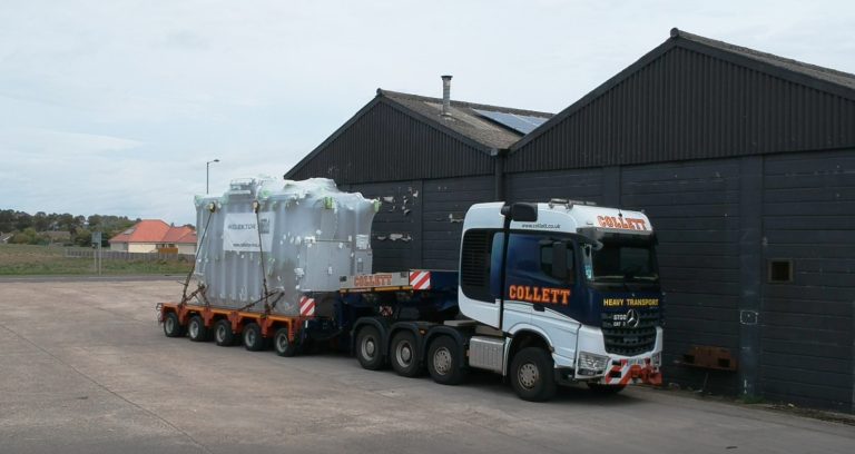 Collett & Sons Deliver a 68Te Transformer from Slovenia to Tilbury Substation