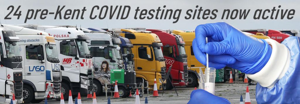 24 Pre-Kent COVID Testing Sites Announced