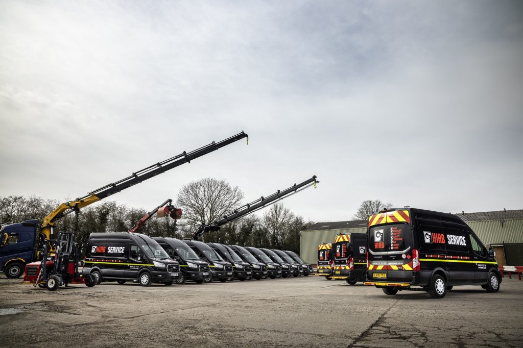 Hiab Strengthens Service Network with New Smart Vans