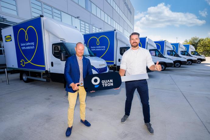 IKEA Receives 30 Electric Vans from Quantron to Achieve Climate Goal