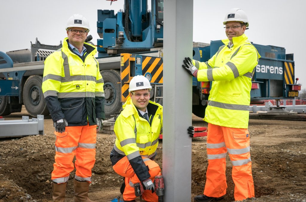 Steels Emerging at Panattoni Park Aylesford for New DHL Depot