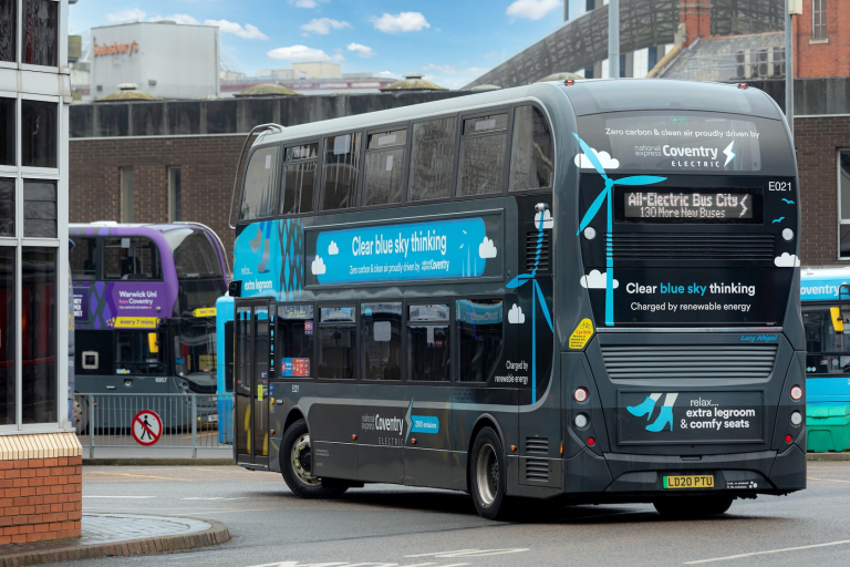 National Express Is Due to Receive the UK's Largest Single EV Bus Transaction