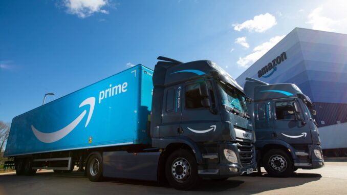 Amazon Adds First Electric Trucks to Its European Fleet