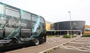 Free Electric Shuttle Bus Service at Warner Studio Tour London