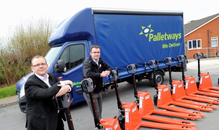 Palletways London Invests in Electric Pump Trucks