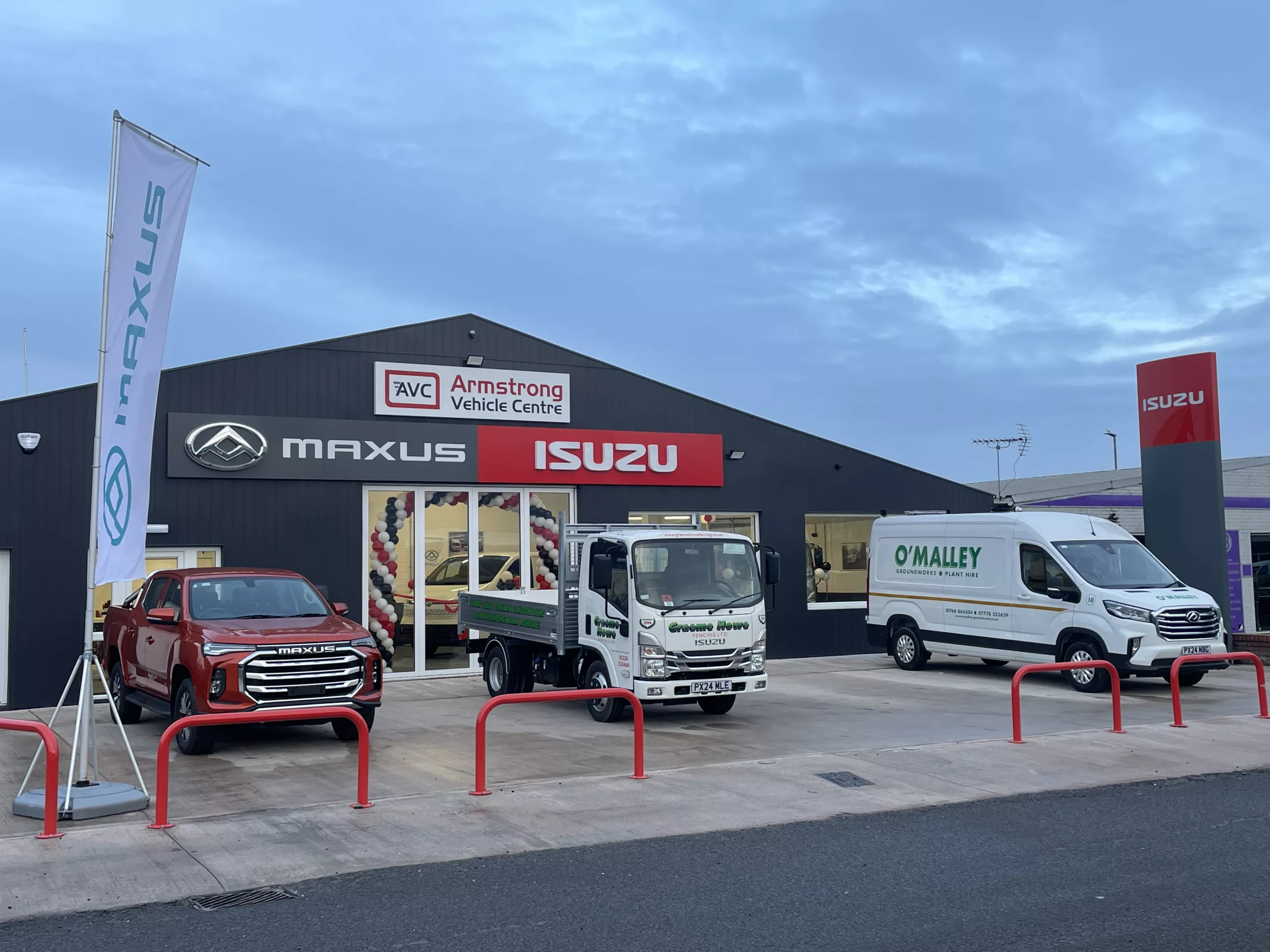 Armstrong Vehicle Centre New Showroom