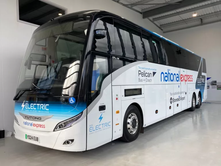 National Express to trial brand-new GTe14 electric coach