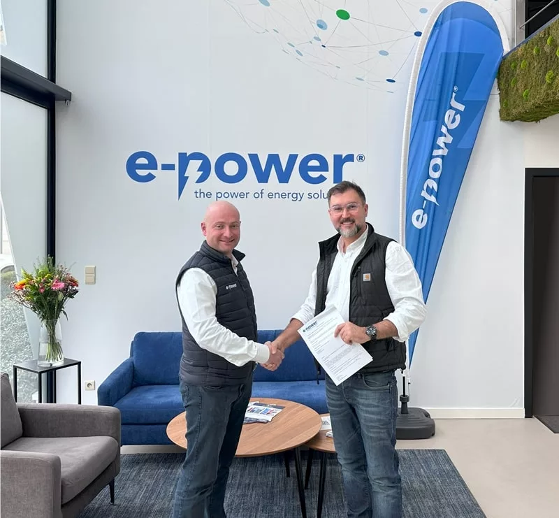 Strategic partnership announced between e-power ® and Commercial Fuel Solutions®
