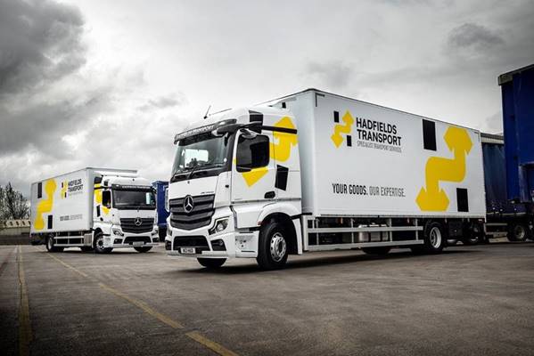 eStar service shines brightest for Hadfields Transport