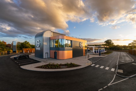 Algeco Provides Building for GRIDSERVE Electric Forecourt®