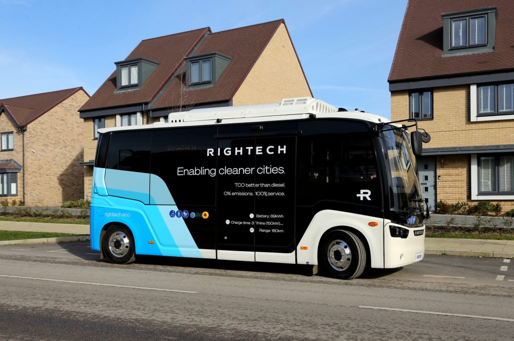 Rightech: State of the art EV Buses Hit the Streets of Ken
