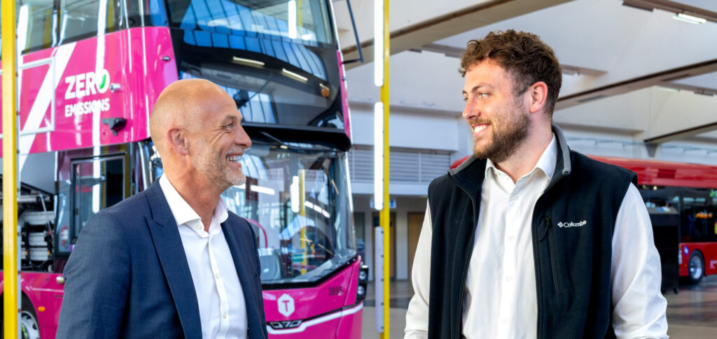 Bus Number 19 – 19 Pairs of Dads and Lads Working Together