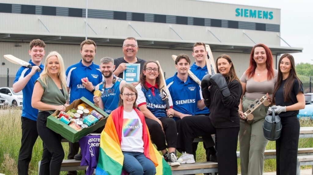 Siemens Mobility Volunteers Give Back to Make a Difference