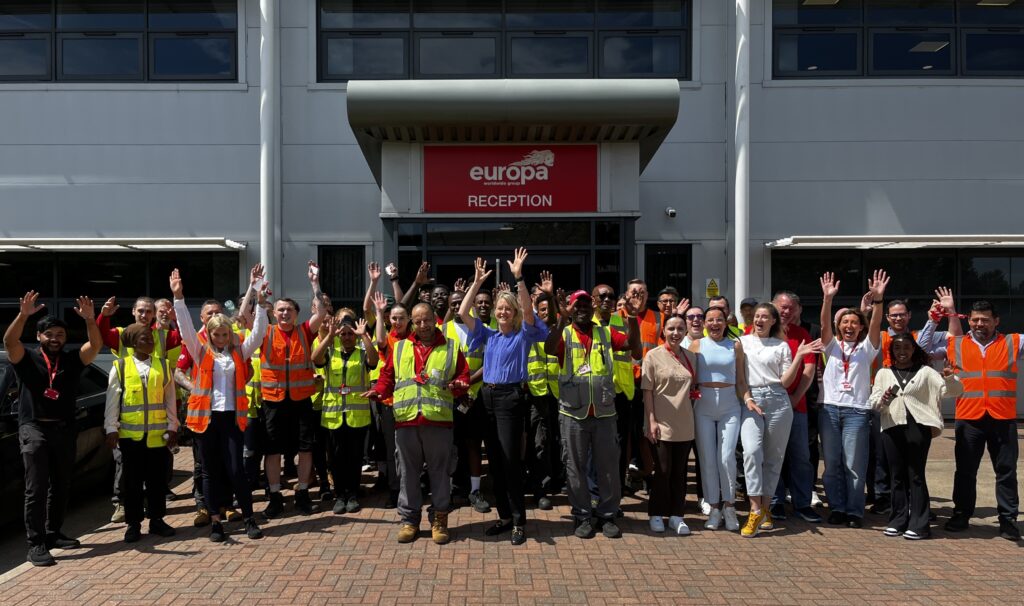 Europa Celebrates 5 Years of Warehouse Excellence 