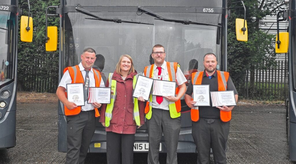 National Express Bus Drivers Through to UK Driving Competition
