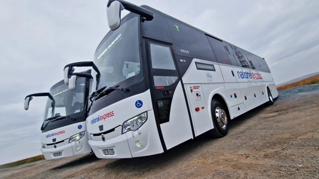 National Express & Stotts Coaches unveil New TEMSA Vehicles
