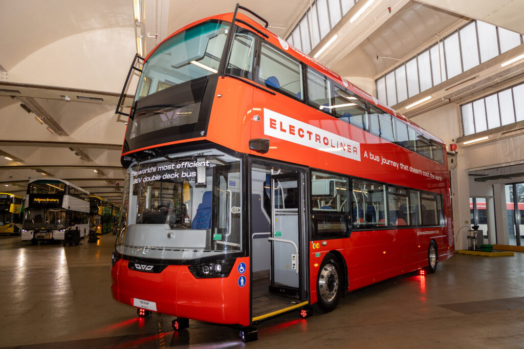 Wrightbus leads the charge as it launches next generation of the world’s most efficient EV bus – the Electroliner