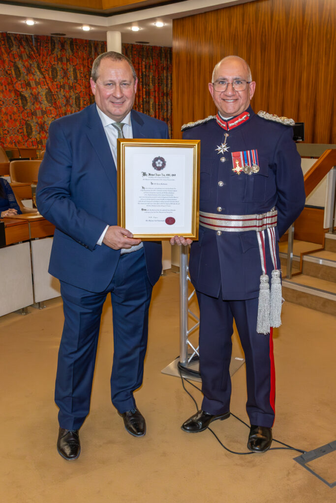Pall-Ex CEO Kevin Buchanan: Deputy Lieutenant of Leicestershire