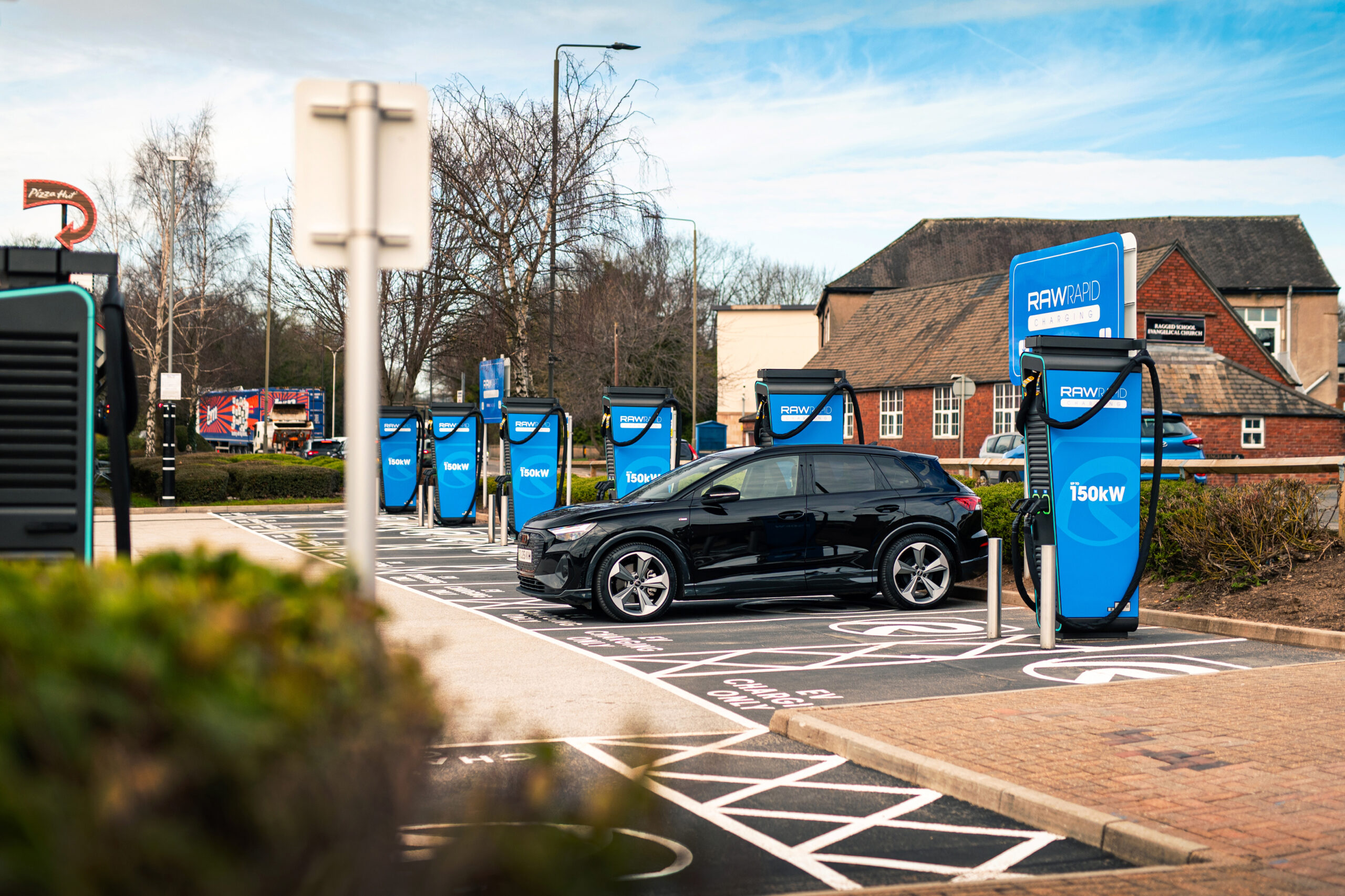 UK's largest EV Charging Hub Opening as part of RAW Charging