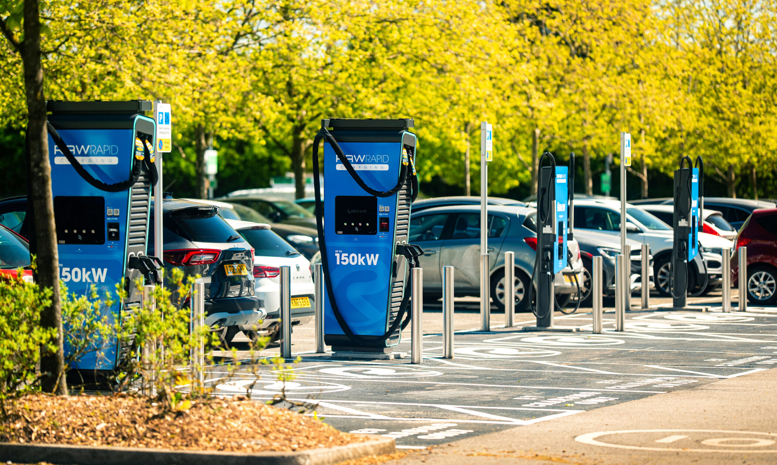 Free EV Charging This Half Term at Parrs Wood, Manchester