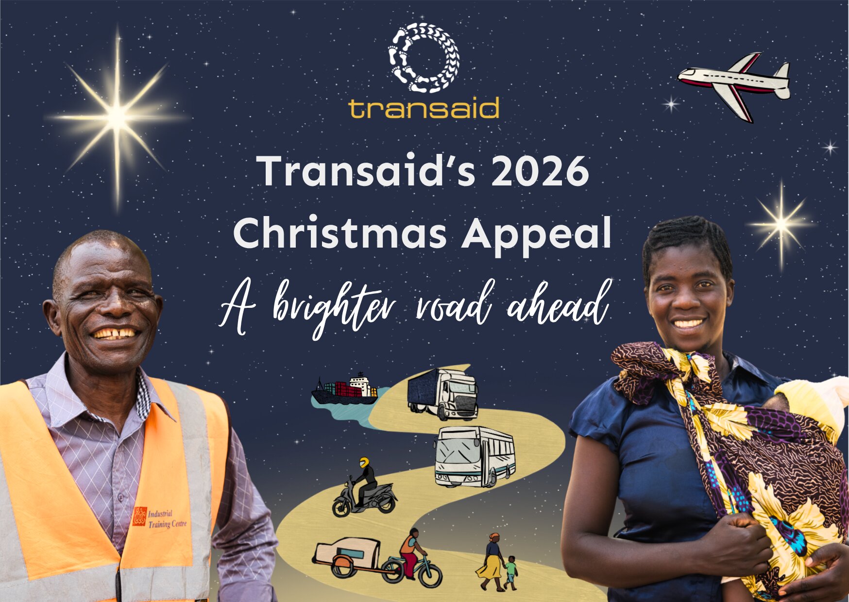 Transaid 2026 Christmas Appeal: A brighter Road Ahead